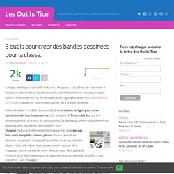 3 outils pour créer des bandes dessinées