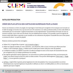 Outils de production - CLEMI