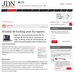 10 outils de hacking pour les experts - Journal du Net Solutions
