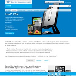 XDK, une solution HTML5