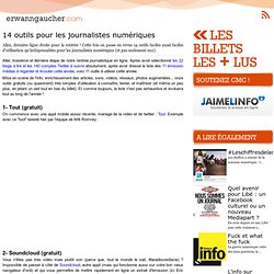 11 outils pour les journalistes numériques