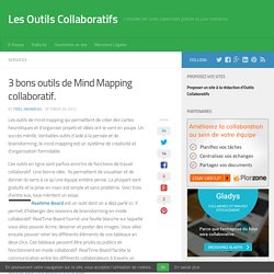 3 bons outils de Mind Mapping collaboratif