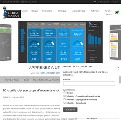 10 OUTILS DE PARTAGE D’ÉCRAN À DISTANCE