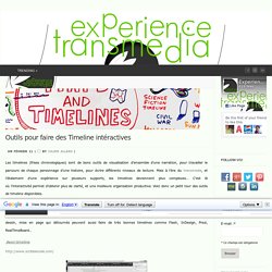 Outils pour faire des Timeline intéractives