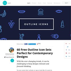 60 Free Outline Icon Sets Perfect for Contemporary Designs