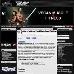 Outline of a Whole Food Plant-Based Diet Part II – – Vegan Muscle and FitnessVegan Bodybuilding, Nutrition, and Recipes