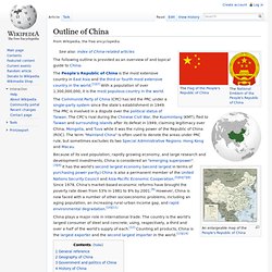 Outline of China