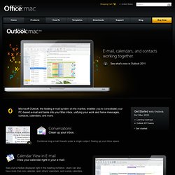 Outlook for Mac : Email, Contact and Information Manager