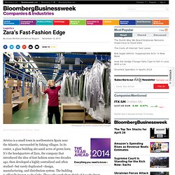 2014 Outlook: Zara's Fashion Supply-Chain Edge