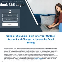 Outlook 365 Login