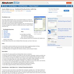Auto-Mate - Outlook Productivity Add-On Review