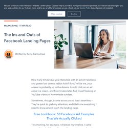 The Ins and Outs of Facebook Landing Pages