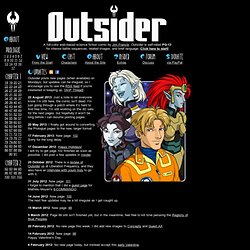 Outsider: A full-color science fiction comic