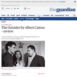 The Outsider by Albert Camus – review