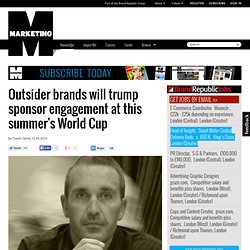 Outsider brands + #2014WorldCup