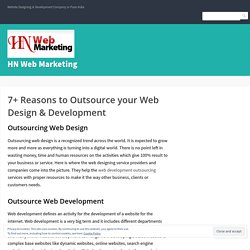 7+ Reasons to Outsource your Web Design & Development – HN Web Marketing
