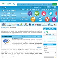 outsource web development, Outsource PHP Development, php development company india