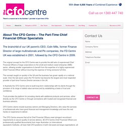 Outsourced & Part Time CFO Services