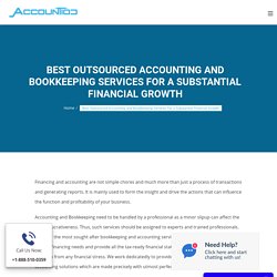 Outsourced Accounting and Bookkeeping Services for Businesses