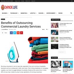 Benefits of Outsourcing Commercial Laundry Services