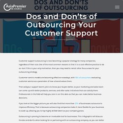 Dos and Don'ts of Outsourcing Your Customer Support