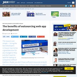 The benefits of outsourcing web app development
