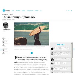 Outsourcing Diplomacy