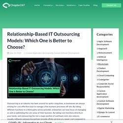 IT Outsourcing Models: Which One is Better to Choose?