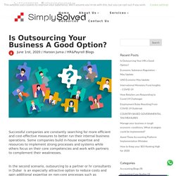 Is Outsourcing Your HR a Good Option? - Simply Solved