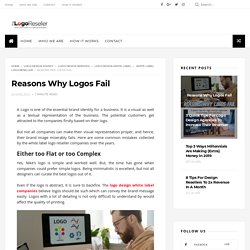 Reasons Why Logos Fail - Outsourcing Logo Design Services In Australia, USA And UK - The Logo Reseller