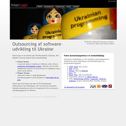 InterLogic - Outsourcing af softwareudvikling til Ukraine