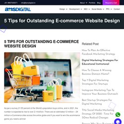 5 Tips for Outstanding E-commerce Website Design
