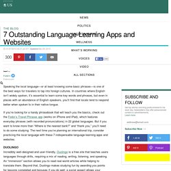 7 Outstanding Language-Learning Apps and Websites