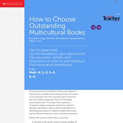 How to Choose the Best Multicultural Books | Scholastic