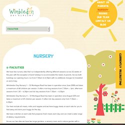 Outstanding nurseries in wimbledon