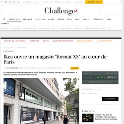Ikea ouvre un magasin "format XS" au cœur de Paris