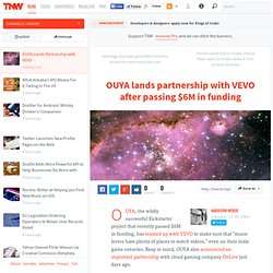 OUYA Lands Partnership with VEVO