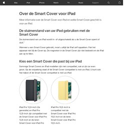 Over de Smart Cover voor iPad