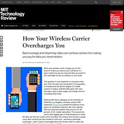 How Your Wireless Carrier Overcharges You