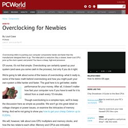 Overclocking for Newbies - PCWorld