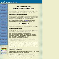 Overcome OCD: Recovery tips for Obsessive Compulsive Disorder