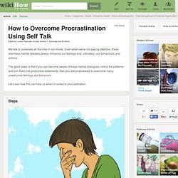 How to Overcome Procrastination Using Self Talk