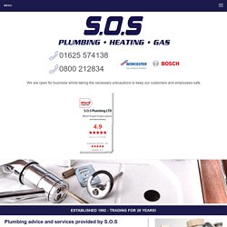 General Plumbing Bramhall, Overflows Wilmslow, Burst Pipes, Taps Macclesfield