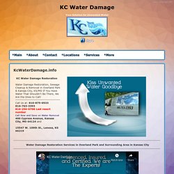 Water damage restoration company