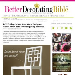 suzy q, better decorating bible, blog, diy, west elm, overlapping squares, daybed, how to, budget, built it yourself, woodworking, plan, measurements, bedroom, sofa, bed, couch, sunroom, functionalBetterDecoratingBible