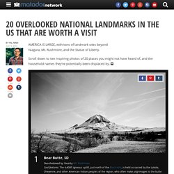 20 overlooked national landmarks in the US