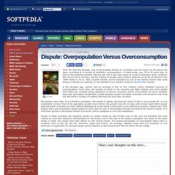 Overpopulation vs Overconsumption