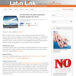 [Rapport] Latin America’s Mobile Market for 2014