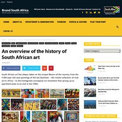 An overview of the history of South African art