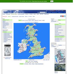 - United Kingdom - Forecast maps - weather forecast